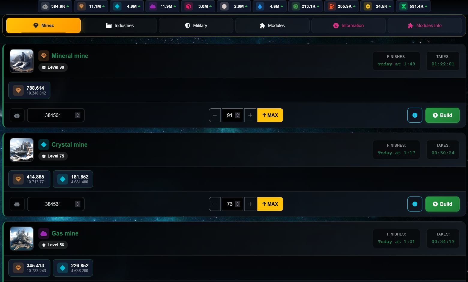 Planetary Construction